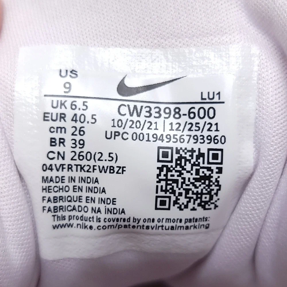 Nike Air Max Bella TR 5 Womens Pink Training Shoes CW3398-600 Size‎ 9